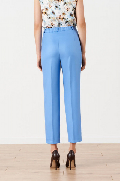 Брюки Nelva 31144 небесно-голубой - фото 4