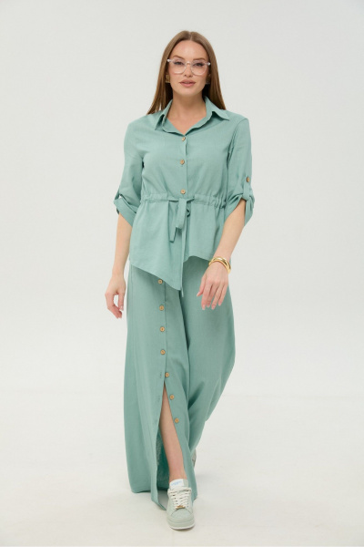 Жакет NikVa 918-11 мята - фото 3