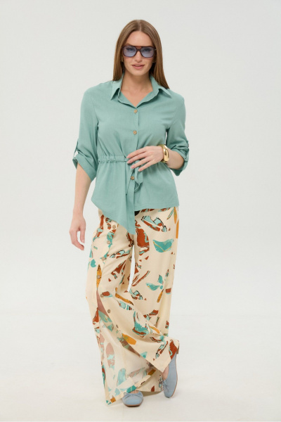 Жакет NikVa 918-11 мята - фото 2