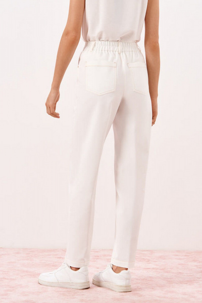 Брюки Nelva 31169 молочный - фото 4