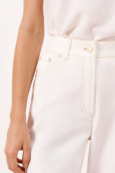 Брюки Nelva 31169 молочный - фото 3