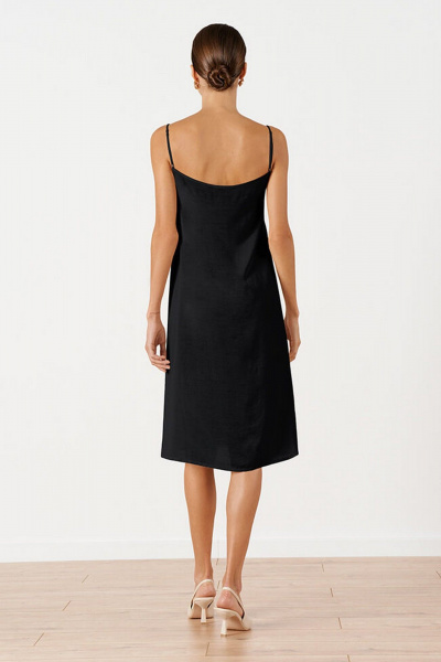 Платье Nelva 51670 черный - фото 2