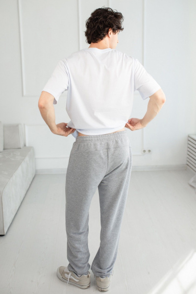 Брюки Купалинка 261202 серый - фото 2