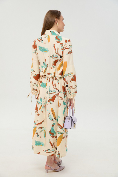 Платье NikVa 944-12 бохо_мультиколор - фото 8