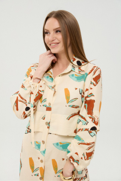 Платье NikVa 944-12 бохо_мультиколор - фото 6