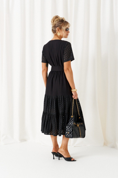 Платье Beautiful&Free 6468 черный - фото 8