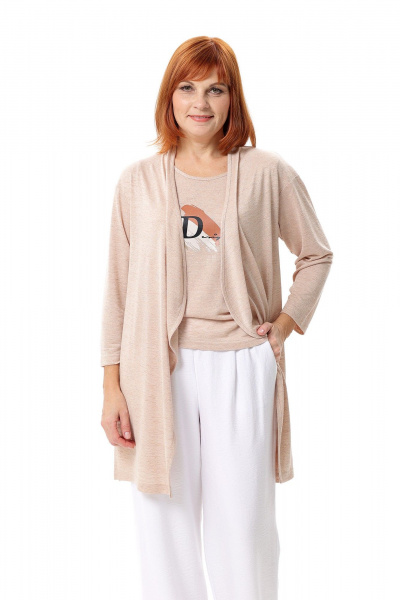 Брюки Соджи 666 белый - фото 2