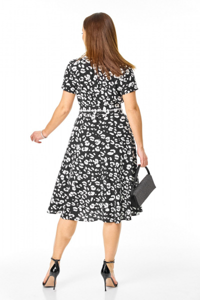 Платье T&N 7744 черно-белый_дизайн - фото 7