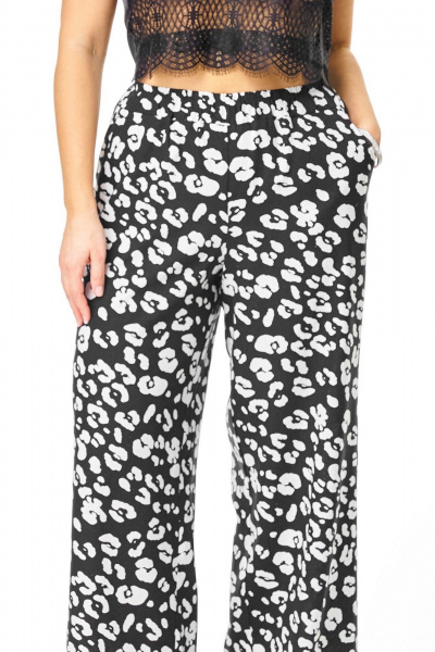 Брюки, жакет T&N 7745 черно-белый_дизайн - фото 7