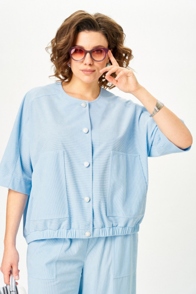 Брюки, жакет Lady Secret 26238 голубой - фото 11