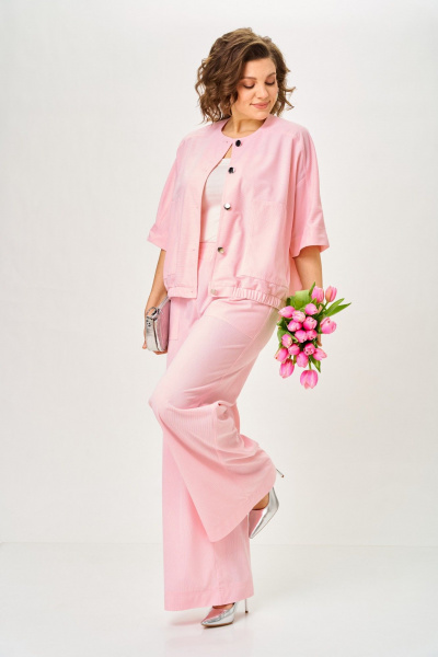 Брюки, жакет Lady Secret 26238 пудра - фото 2