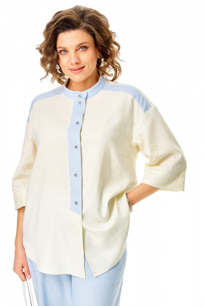 Блуза, брюки Lady Secret 26242 молочно-голубой - фото 9