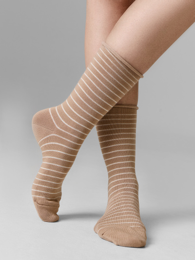 Носки Mark Formelle 245K-3577/26245K-1 капучино_рис.3577 - фото 1