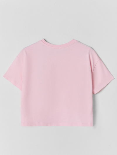 Футболка, шорты Mark Formelle 397769/26-45133П-7 розовый_печать_2_сл_на_пол - фото 2