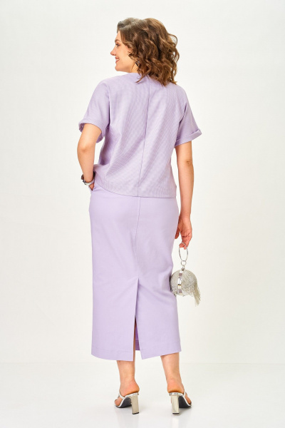 Жакет, юбка Michel chic 1422 нежная_лаванда - фото 5