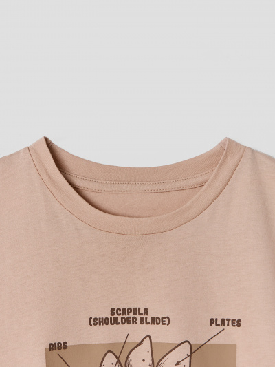 Футболка, шорты Mark Formelle 563343/25-40858ПП-0 лунный_свет_печать_3_сл_на_пол_2_сл_на_ПР_дет_брюк - фото 3