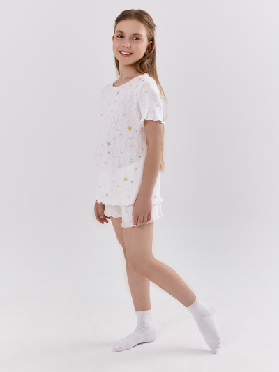 Футболка, шорты Mark Formelle 567739/25-41363ПП-1 звездочки_на_св.молочном - фото 2