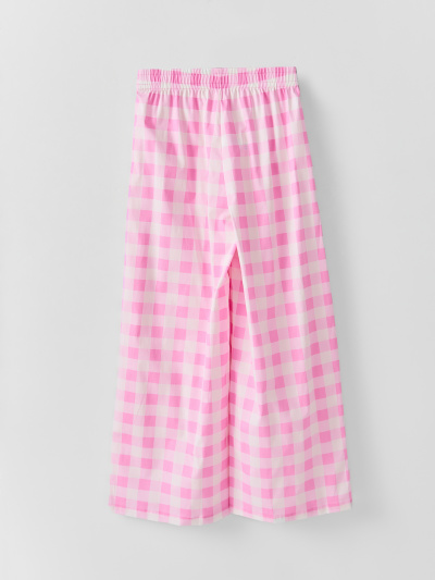 Брюки, футболка Mark Formelle 567749/25-39523ПП-14 св.молочный_розовая_клетка_3_сл_на_пол - фото 2