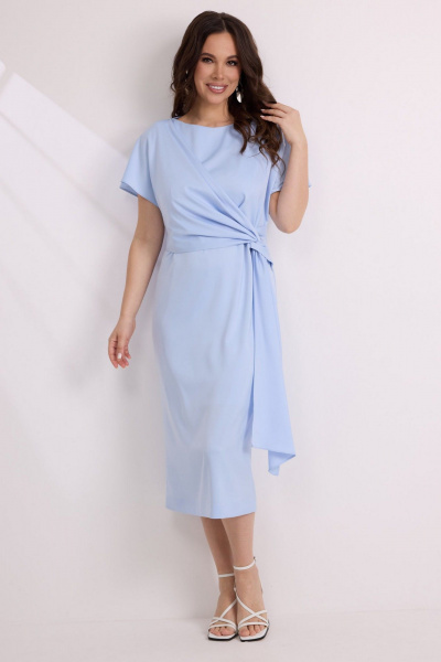 Платье Магия моды 2452 голубой - фото 4