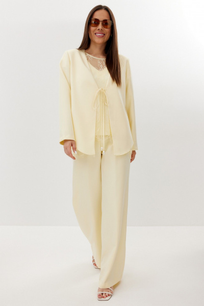 Блуза, брюки, кардиган Магия моды 2709 желтый - фото 6