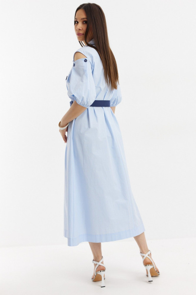 Платье Магия моды 2710 голубой - фото 5
