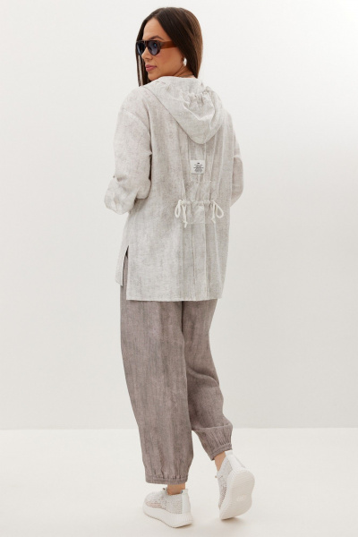 Блуза, брюки Магия моды 2716 серый - фото 6