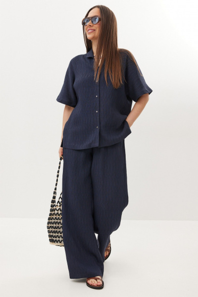 Брюки, рубашка Магия моды 2718 синий - фото 6