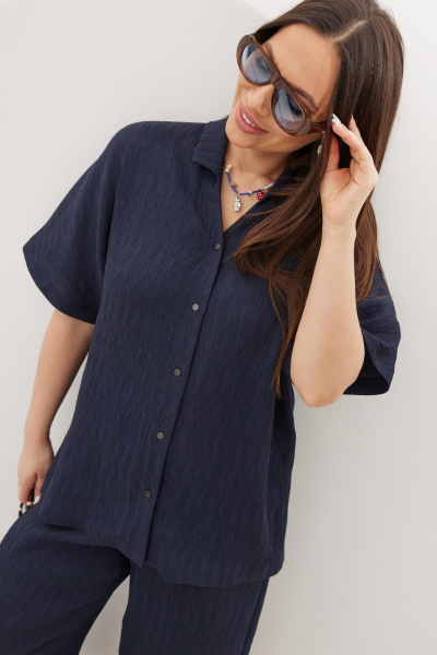 Брюки, рубашка Магия моды 2718 синий - фото 5