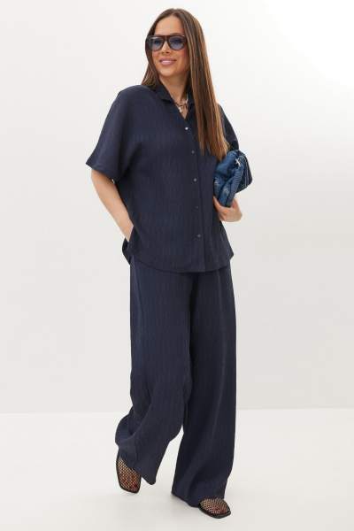 Брюки, рубашка Магия моды 2718 синий - фото 2