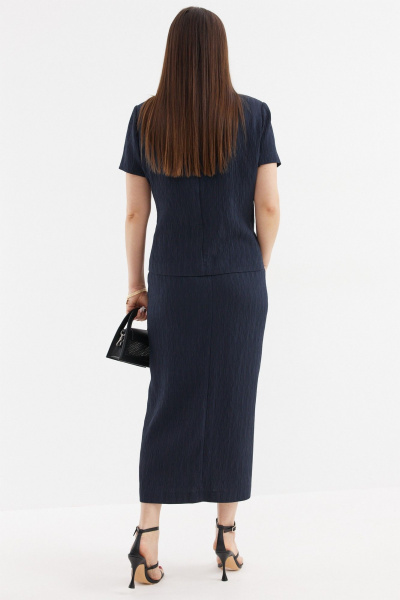 Жакет, юбка Магия моды 2719 синий - фото 8