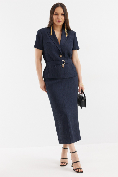 Жакет, юбка Магия моды 2719 синий - фото 1