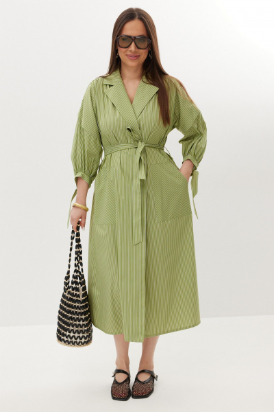 Платье Магия моды 2720 зеленый - фото 4