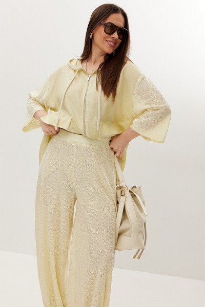 Блуза, брюки Магия моды 2722 желтый - фото 5