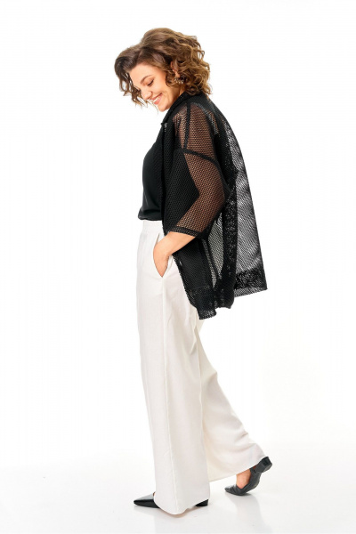 Жакет Anastasia м-1349 черный - фото 15