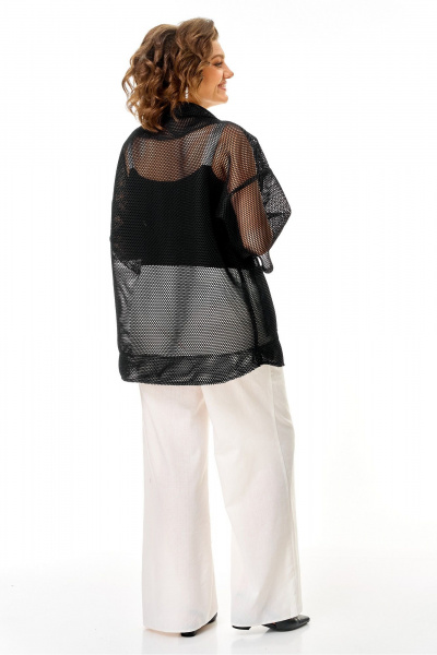 Жакет Anastasia м-1349 черный - фото 12