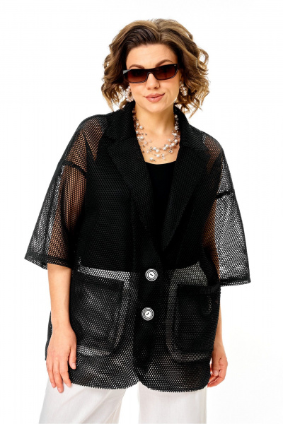 Жакет Anastasia м-1349 черный - фото 1