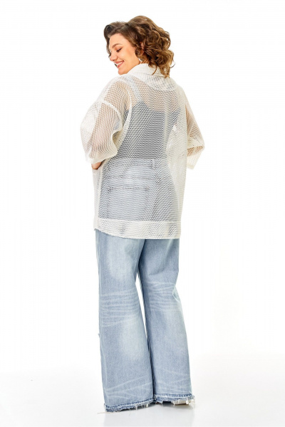 Жакет Anastasia м-1349 молочный - фото 13