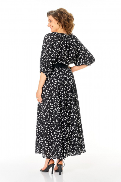 Платье Anastasia м-1237.2 черный - фото 13