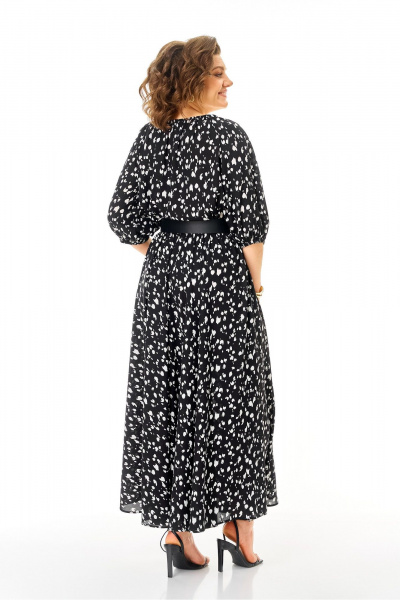 Платье Anastasia м-1237.2 черный - фото 12