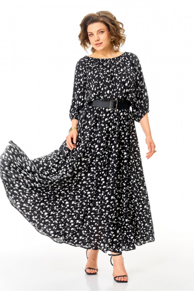 Платье Anastasia м-1237.2 черный - фото 1