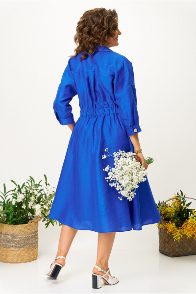 Платье Anastasia м-1229 индиго - фото 9