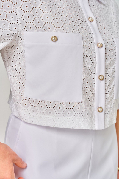 Жакет, юбка Svetlana-Style 2345 белый - фото 9