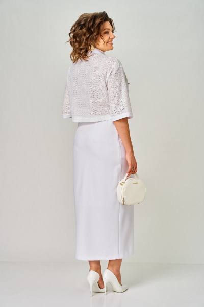 Жакет, юбка Svetlana-Style 2345 белый - фото 6