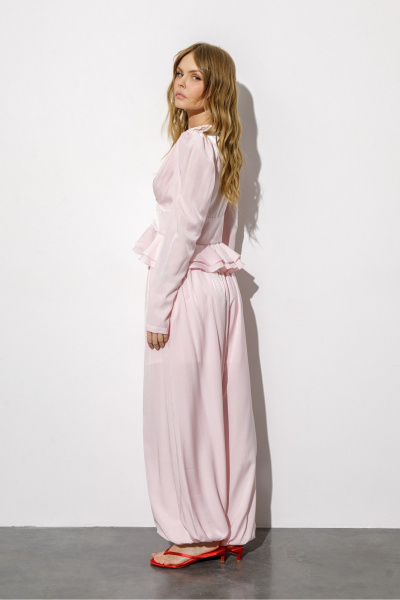 Блуза, брюки PiRS 6711 розовый - фото 6