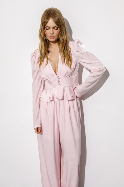 Блуза PiRS 6712 розовый - фото 1