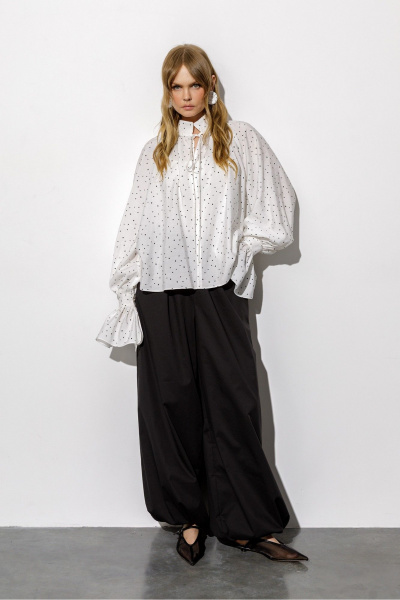 Блуза PiRS 6718 белый - фото 6