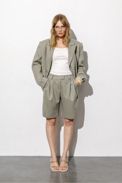 Шорты PiRS 6724 хаки - фото 2