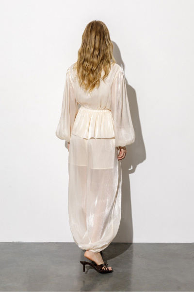 Брюки PiRS 6737 кремовый - фото 6