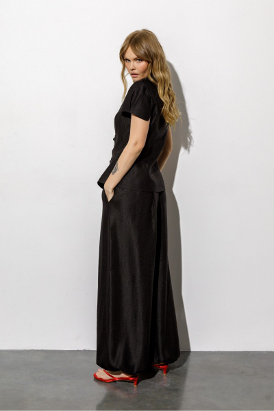 Брюки, жакет PiRS 6739 черный - фото 7