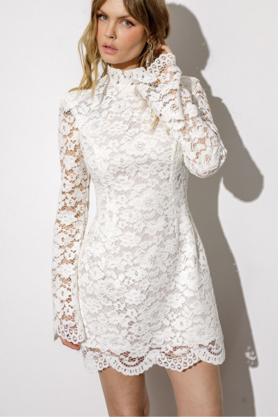 Платье PiRS 6745 белый - фото 4